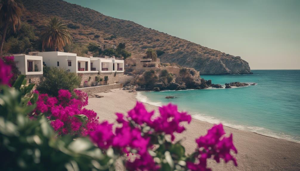 Strandbungalows auf Kreta