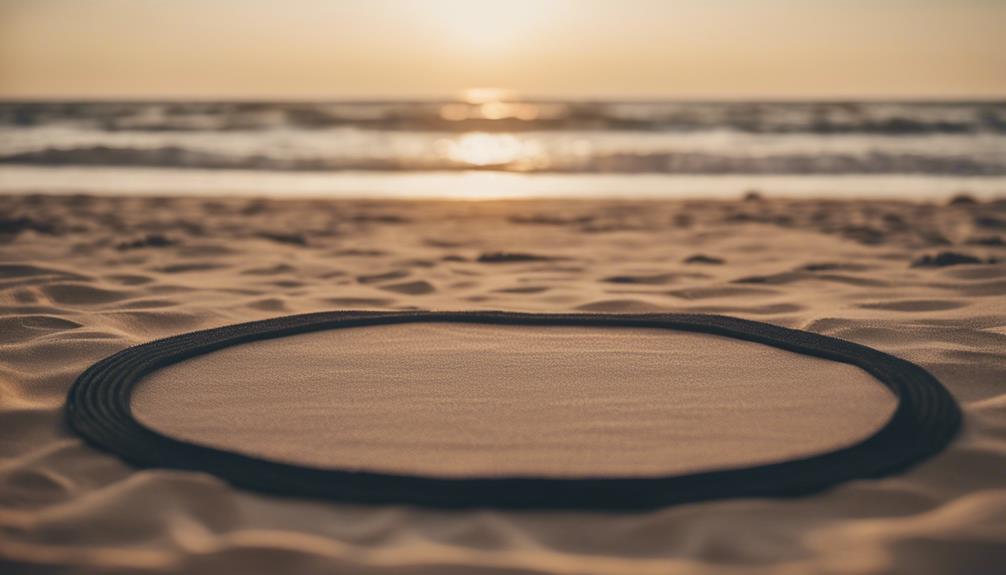daily beach sunrise yoga